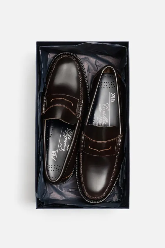 мужские мокасины castellano 1920 x zara