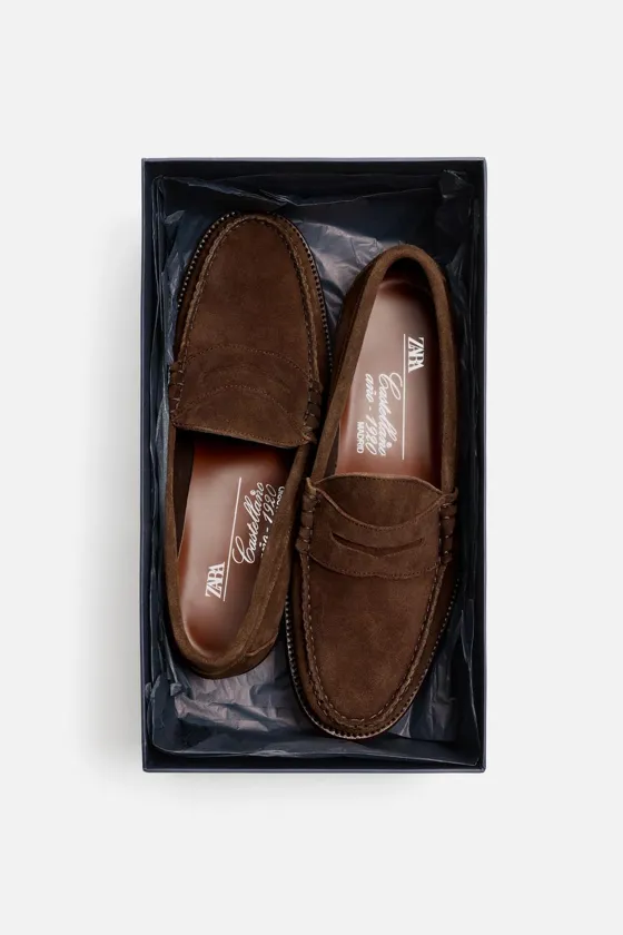 мужские мокасины castellano 1920 x zara