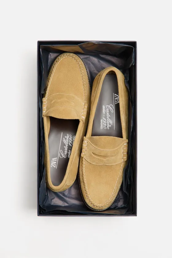 Castellano 1920 ® x zara мужские мокасины