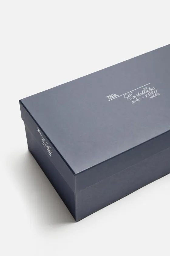 мужские туфли на плоской подошве castellano 1920 x zara