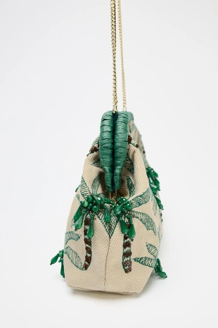 Клатч с бисером- Заказать в России