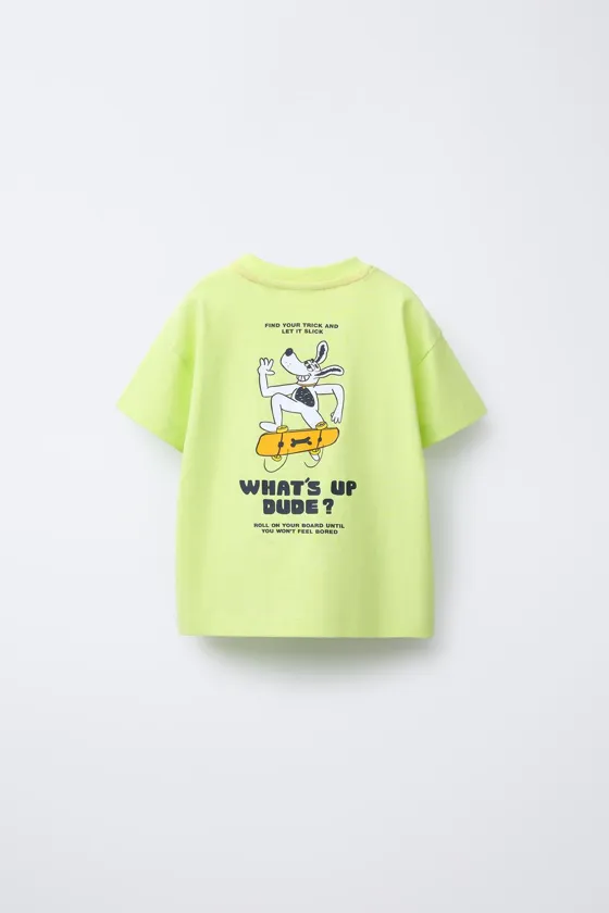 Пижама с майкой и бермудами с собакой и косточками для детей 2-6 лет