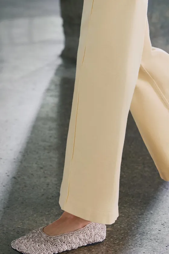 БАЛЕТКИ С ПЛЕТЕНЫМ УЗОРОМ