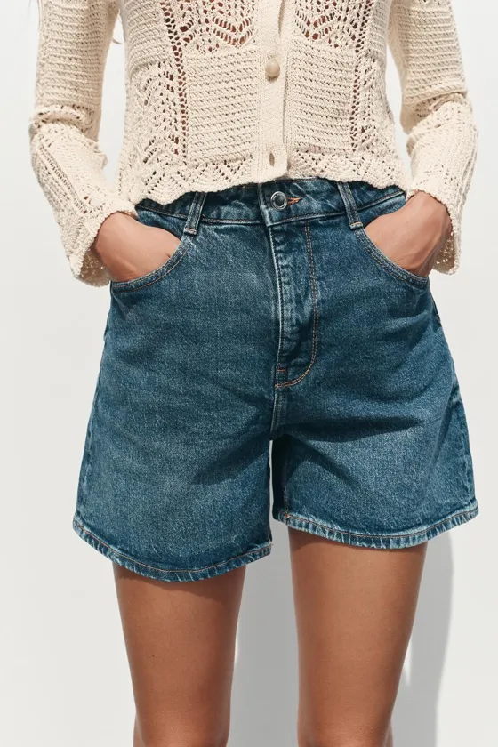 ШОРТЫ Z1975 MOM FIT HIGH WAIST