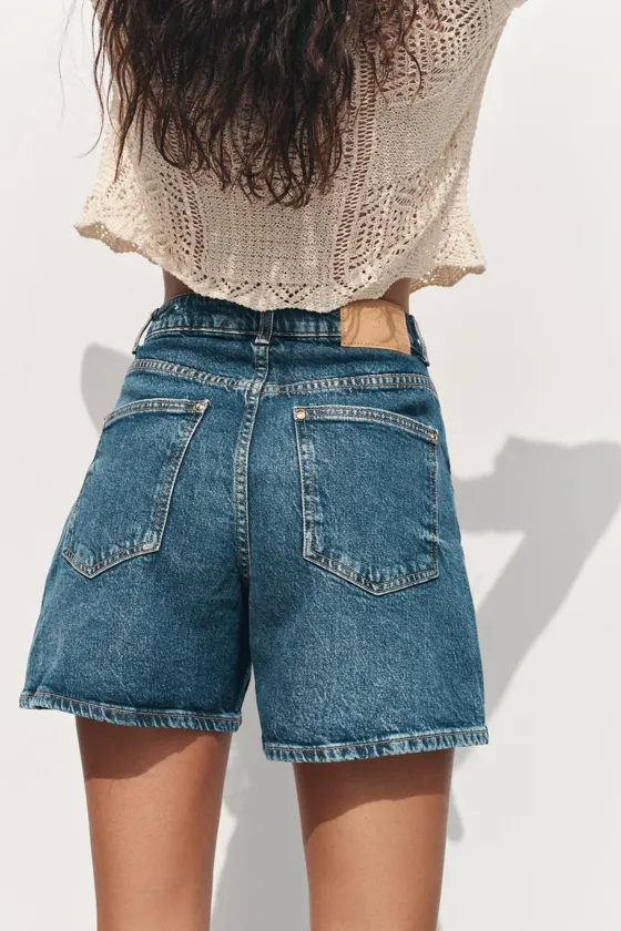 ШОРТЫ Z1975 MOM FIT HIGH WAIST