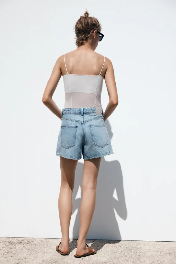 ШОРТЫ Z1975 MOM FIT СО СРЕДНЕЙ ПОСАДКОЙ