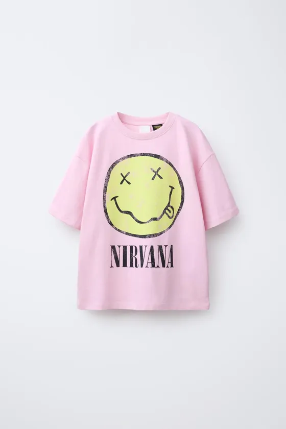 ФУТБОЛКА С ПРИНТОМ NIRVANA ®