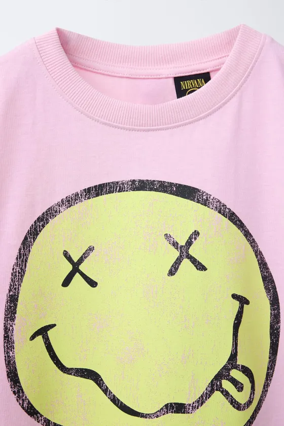 ФУТБОЛКА С ПРИНТОМ NIRVANA ®