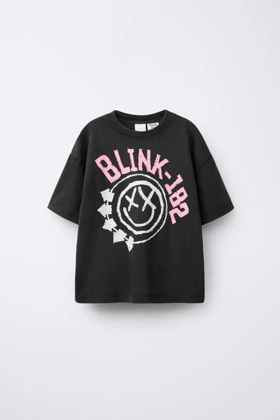 ФУТБОЛКА С ПРИНТОМ BLINK 182 ©