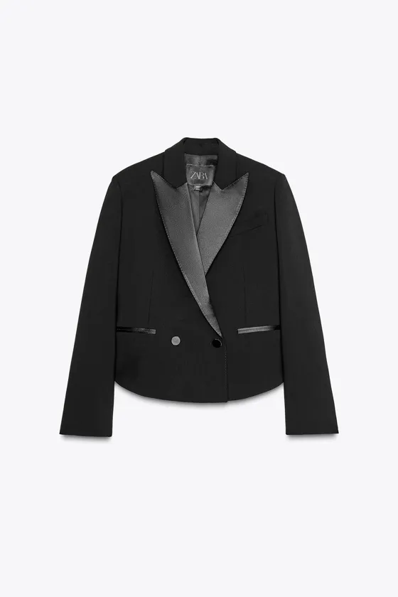 ДВУБОРТНЫЙ БЛЕЙЗЕР ИЗ СМЕСОВОЙ ШЕРСТИ  — ZW COLLECTION, LIMITED EDITION