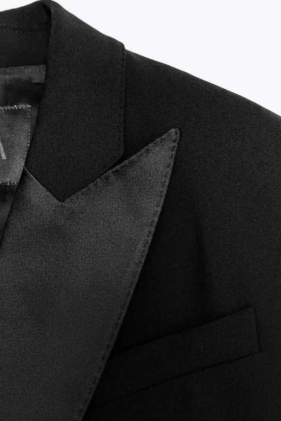 ДВУБОРТНЫЙ БЛЕЙЗЕР ИЗ СМЕСОВОЙ ШЕРСТИ  — ZW COLLECTION, LIMITED EDITION