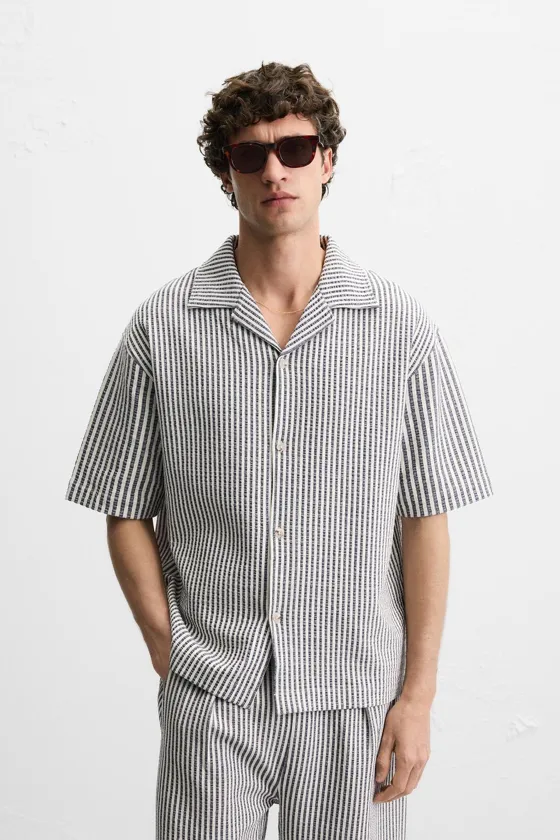 РУБАШКА RELAXED FIT SEERSUCKER