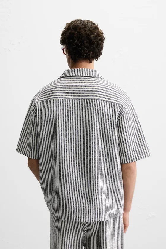РУБАШКА RELAXED FIT SEERSUCKER