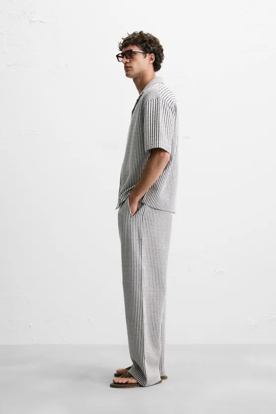 РУБАШКА RELAXED FIT SEERSUCKER