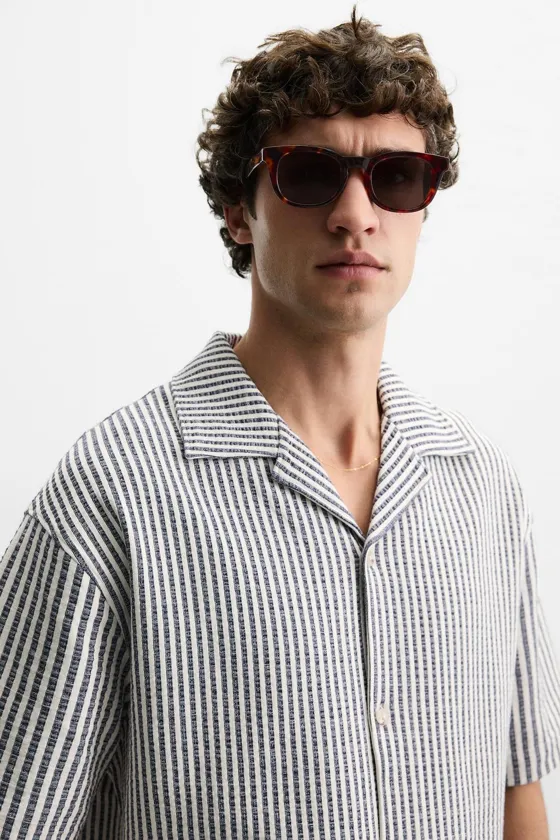 РУБАШКА RELAXED FIT SEERSUCKER