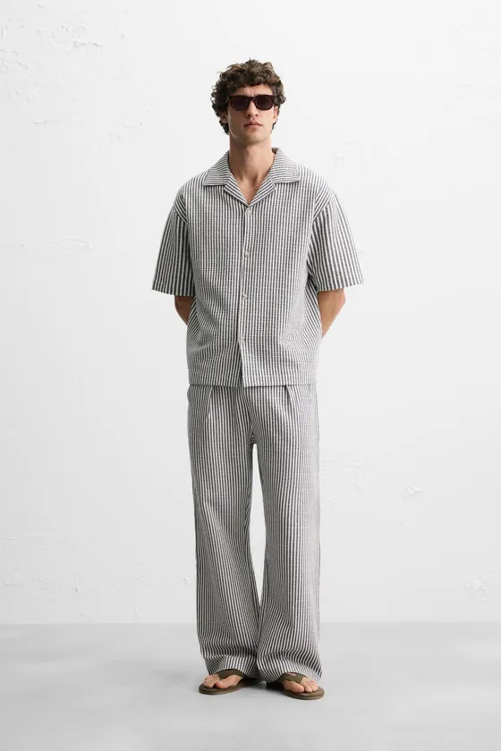 РУБАШКА RELAXED FIT SEERSUCKER