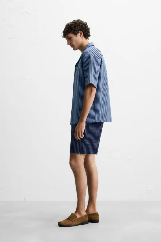 РУБАШКА RELAXED FIT SEERSUCKER