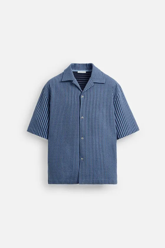 РУБАШКА RELAXED FIT SEERSUCKER