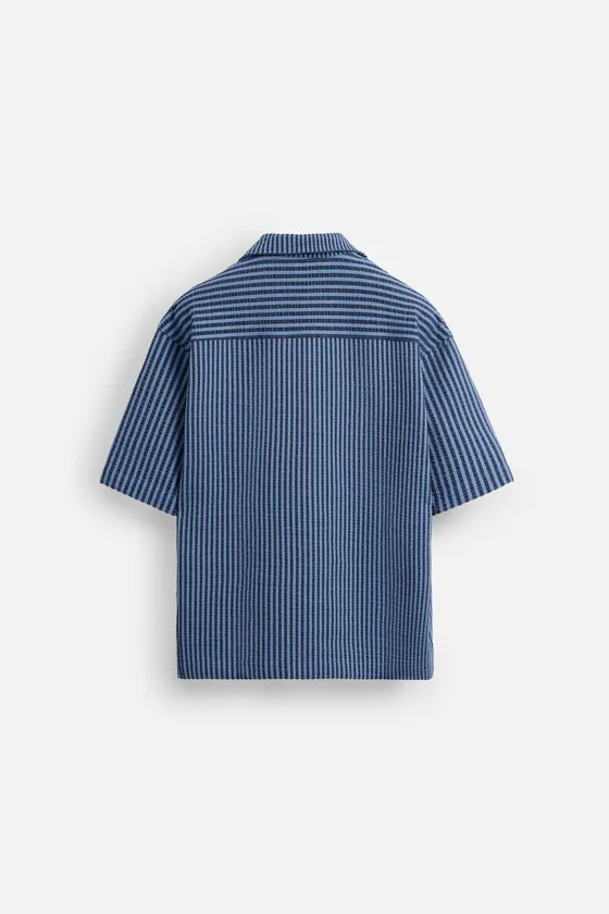 РУБАШКА RELAXED FIT SEERSUCKER