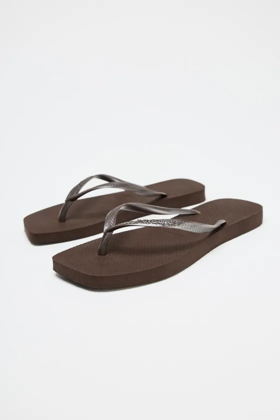 босоножки havaianas x zara