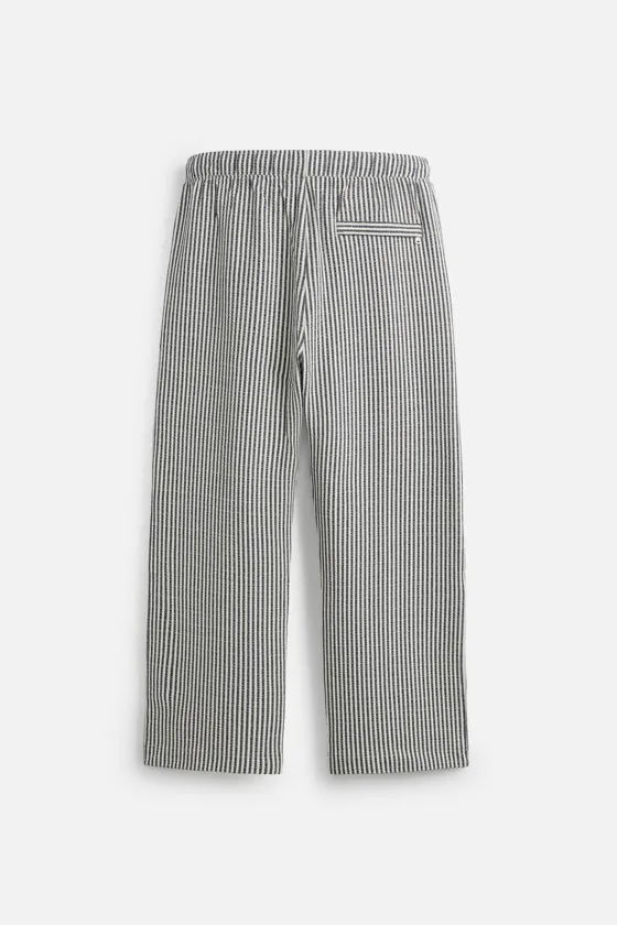 БРЮКИ RELAXED FIT SEERSUCKER