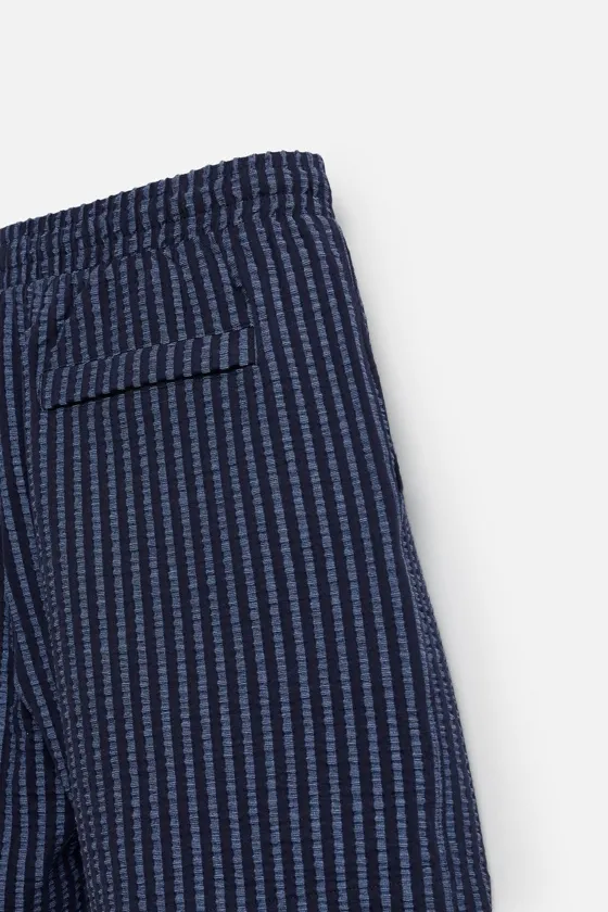 ШОРТЫ RELAXED FIT SEERSUCKER