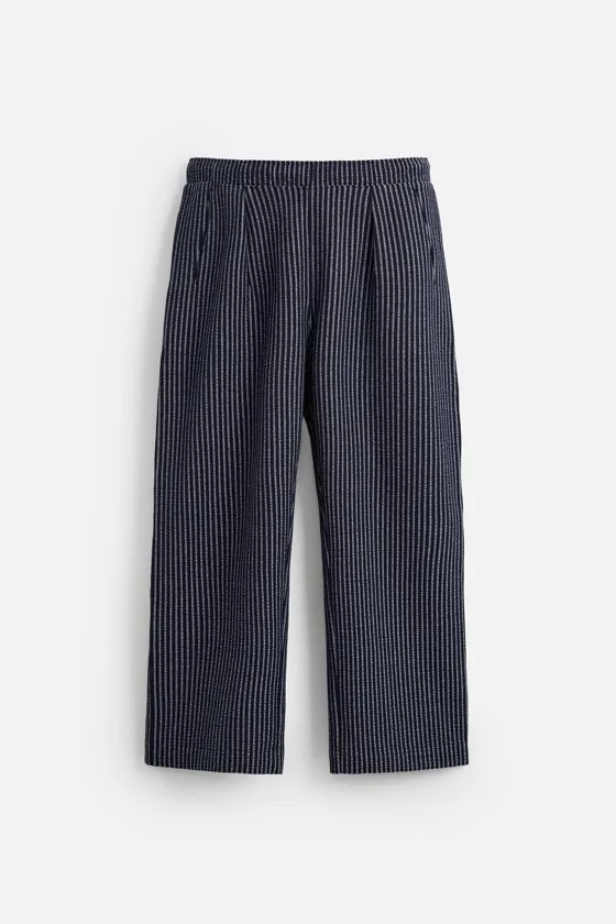 БРЮКИ RELAXED FIT SEERSUCKER