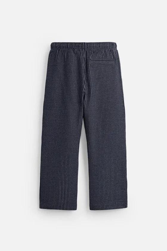 БРЮКИ RELAXED FIT SEERSUCKER