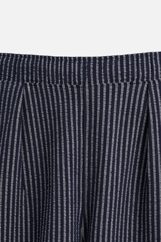 БРЮКИ RELAXED FIT SEERSUCKER