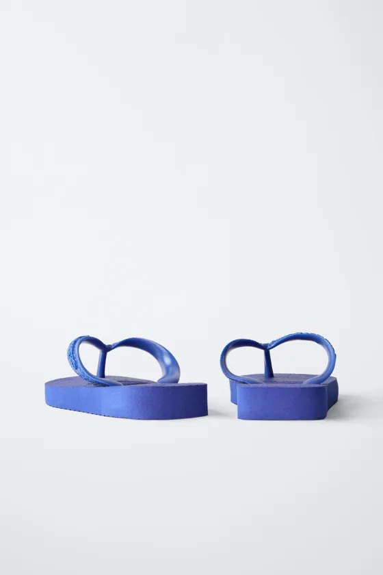 босоножки havaianas x zara