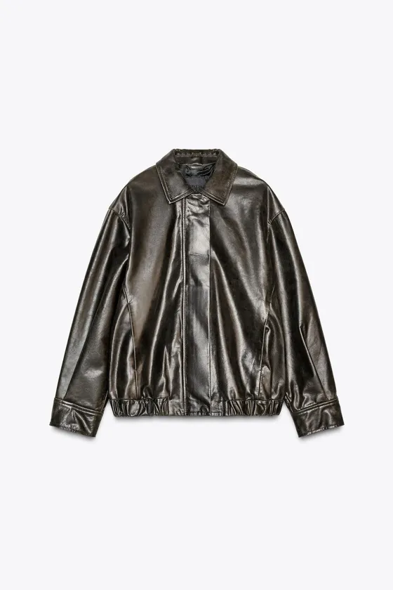 БОМБЕР ИЗ 100% КОЖИ — ZW COLLECTION, LIMITED EDITION