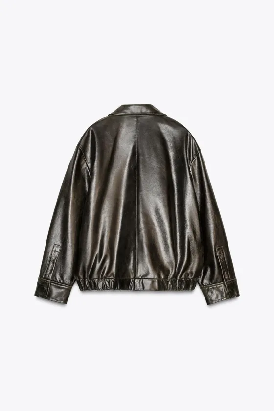 БОМБЕР ИЗ 100% КОЖИ — ZW COLLECTION, LIMITED EDITION