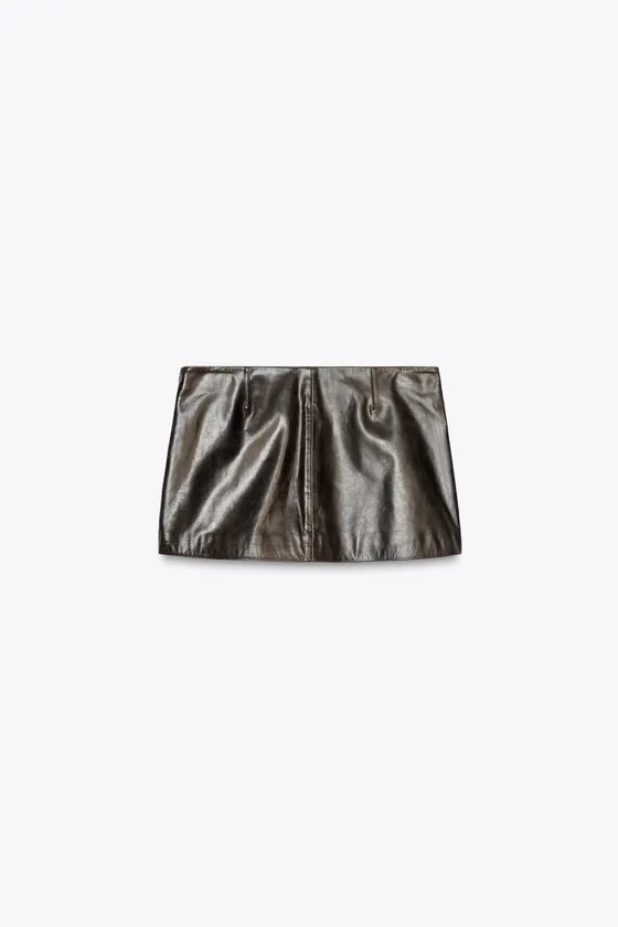 ЮБКА ИЗ 100% КОЖИ — ZW COLLECTION