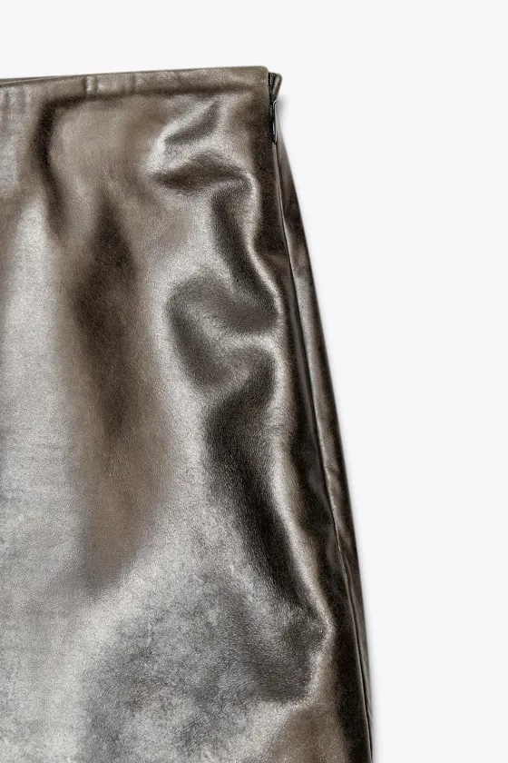 ЮБКА ИЗ 100% КОЖИ — ZW COLLECTION