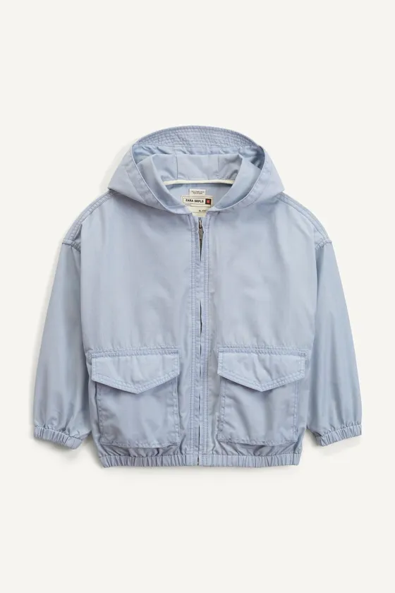 Куртка с капюшоном zara