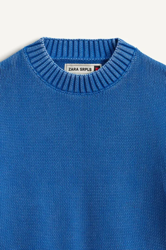 Блуза с длинным рукавом zara