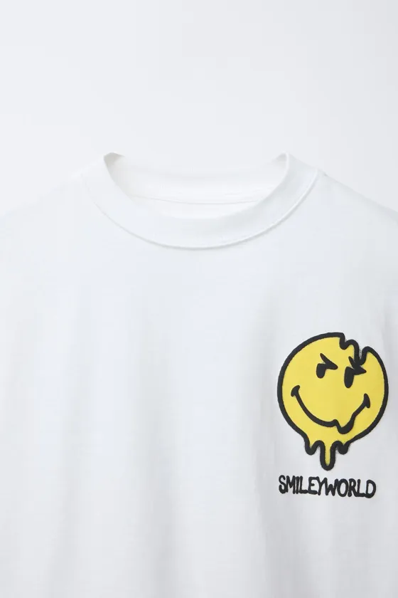 ФУТБОЛКА С ПРИНТОМ SMILEYWORLD ®