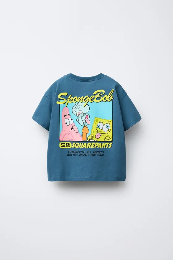 ФУТБОЛКА С ПРИНТОМ SPONGEBOB SQUAREPANTS © NICKELODEON