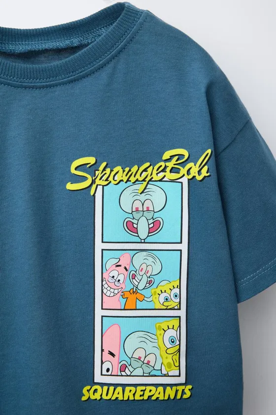 ФУТБОЛКА С ПРИНТОМ SPONGEBOB SQUAREPANTS © NICKELODEON