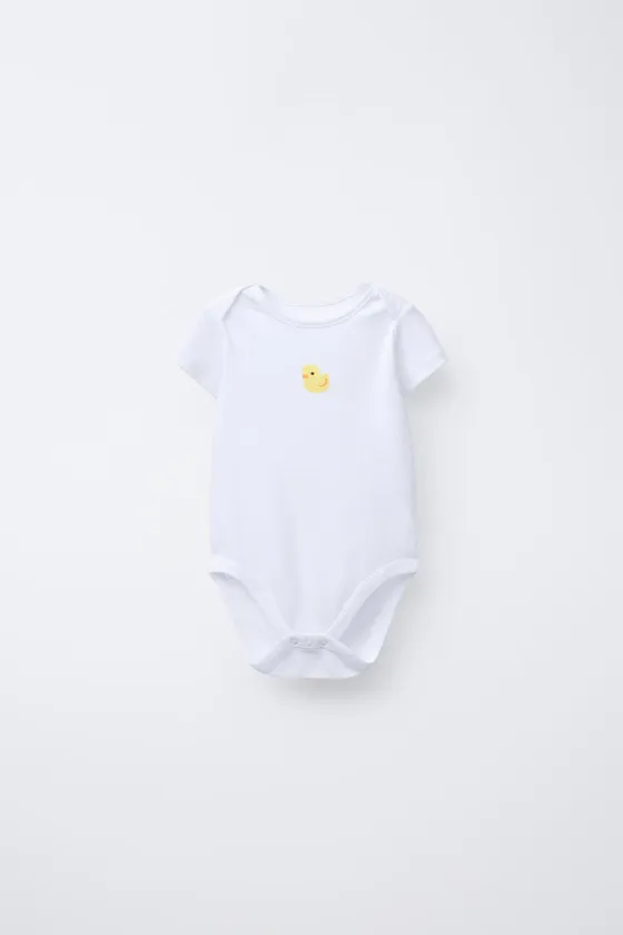 Набор из 5 боди с утятами