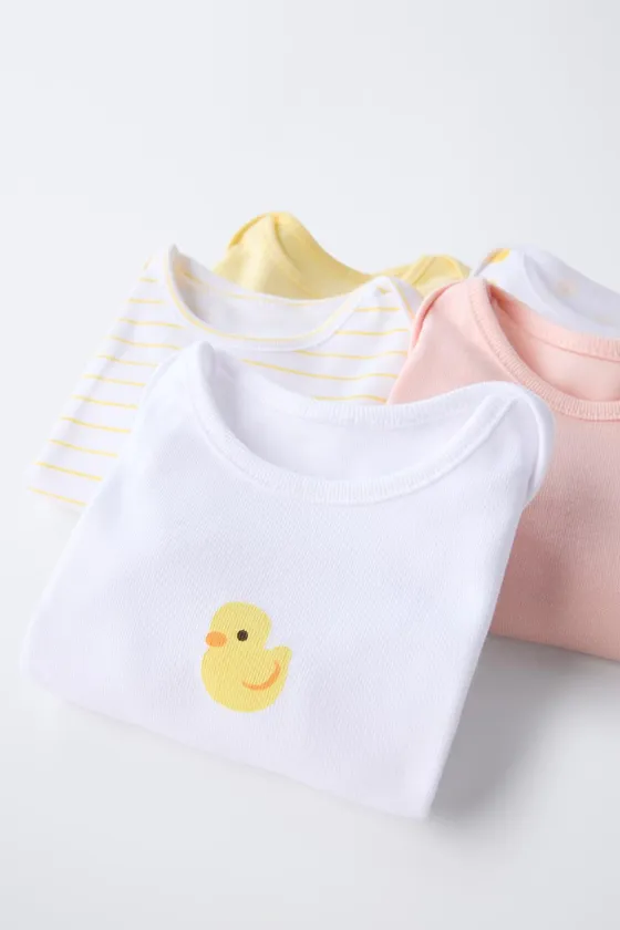 Набор из 5 боди с утятами