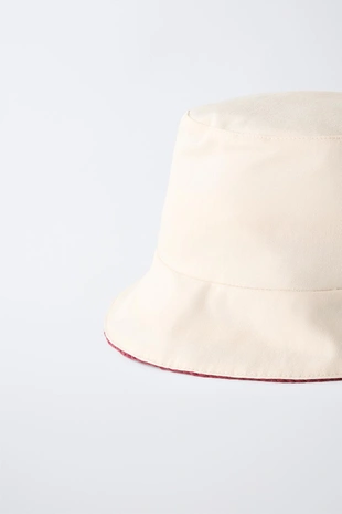 Двусторонняя панама из кружева кроше в полоску - Заказать в России