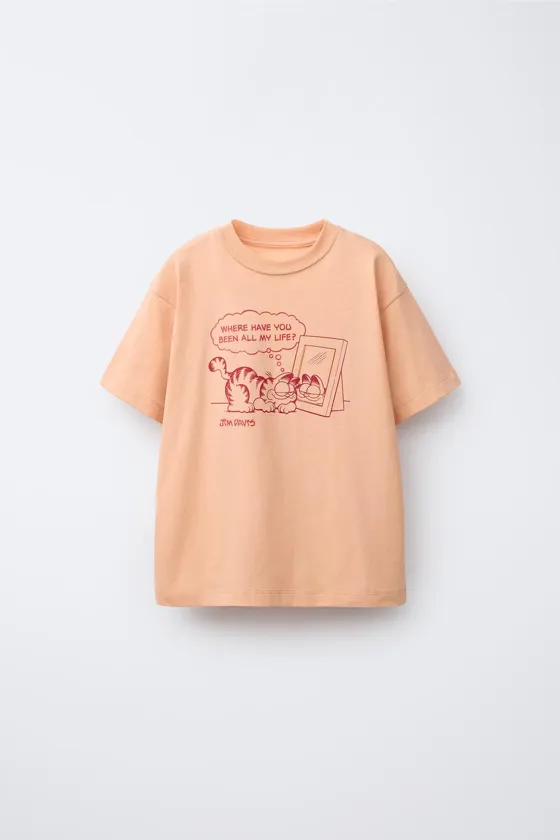 ФУТБОЛКА С ПРИНТОМ GARFIELD © PAWS INC