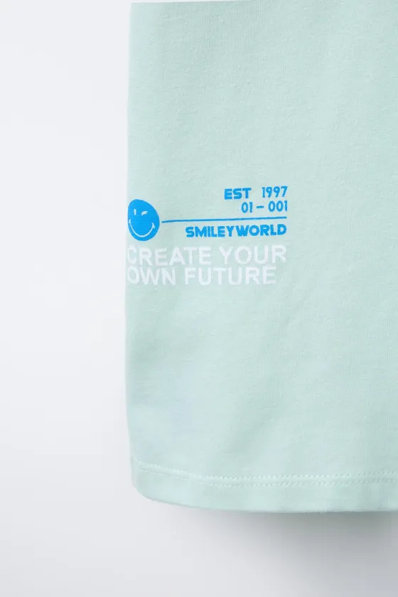 ФУТБОЛКА С ПРИНТОМ SMILEYWORLD®