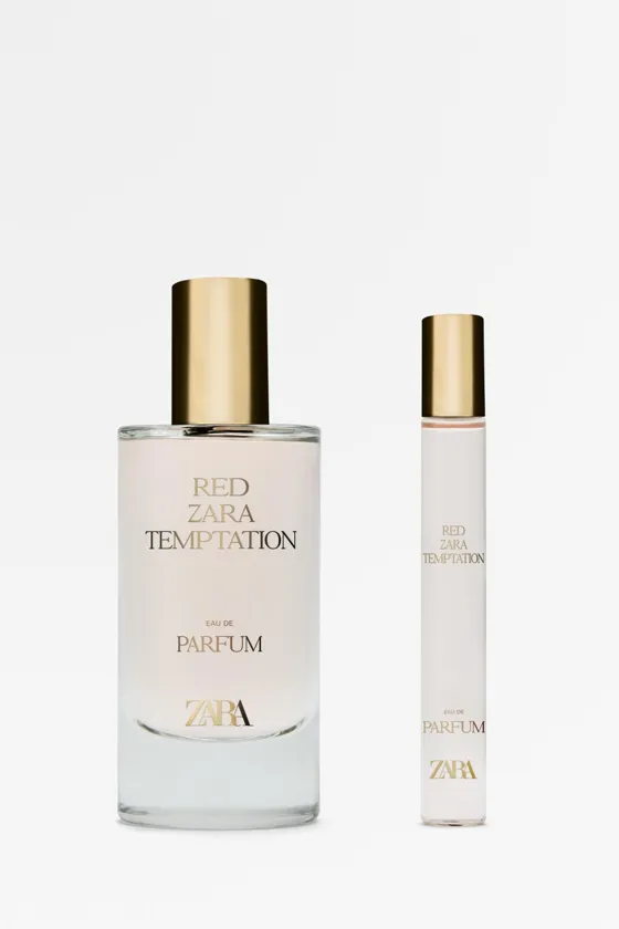 красный zara temptation edp 50 мл 1,69 жидких унций 10 мл 0,34 жидких унций
