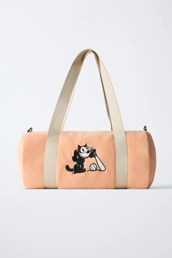 СУМКА-БОУЛИНГ ИЗ ФЛИСА FELIX THE CAT TM ©