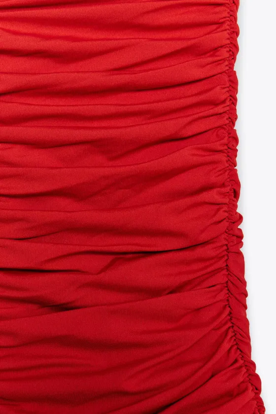 БОДИ БАНДО ИЗ ПОЛИАМИДА СО СБОРКАМИ