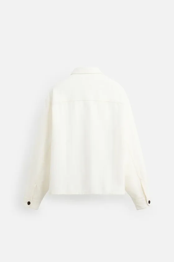 КУРТКА-РУБАШКА BOXY FIT В ЕЛОЧКУ