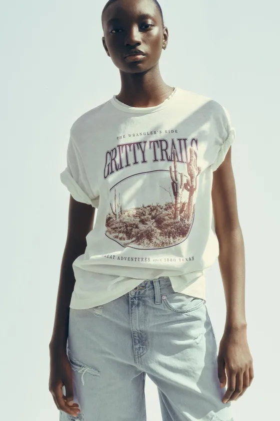 ФУТБОЛКА С ПРИНТОМ «РОДЕО»