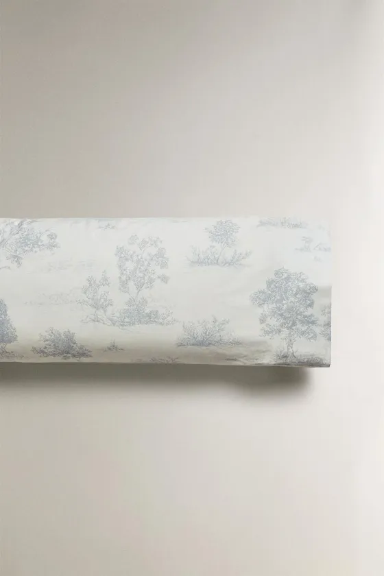 наволочка из сатина toile de jouy